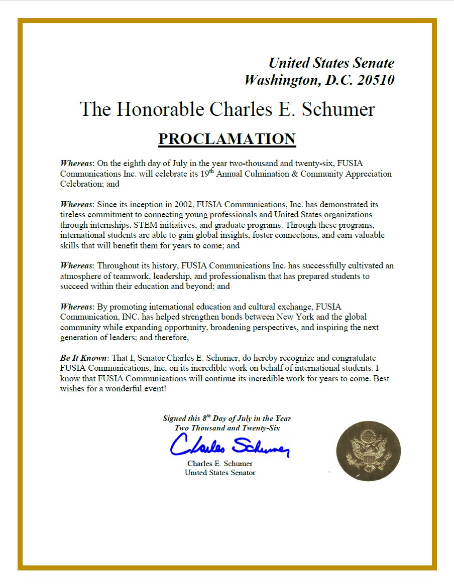 Proclamation