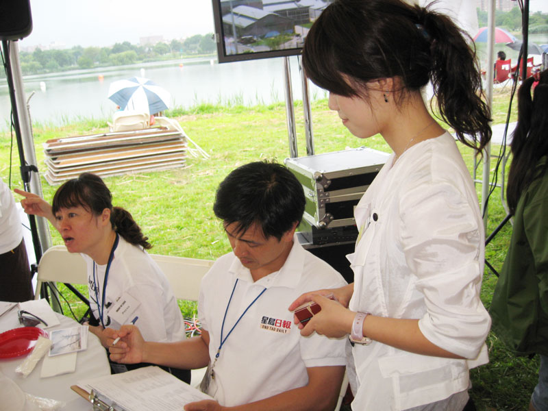 The Hong Kong dragon boat festival in NY