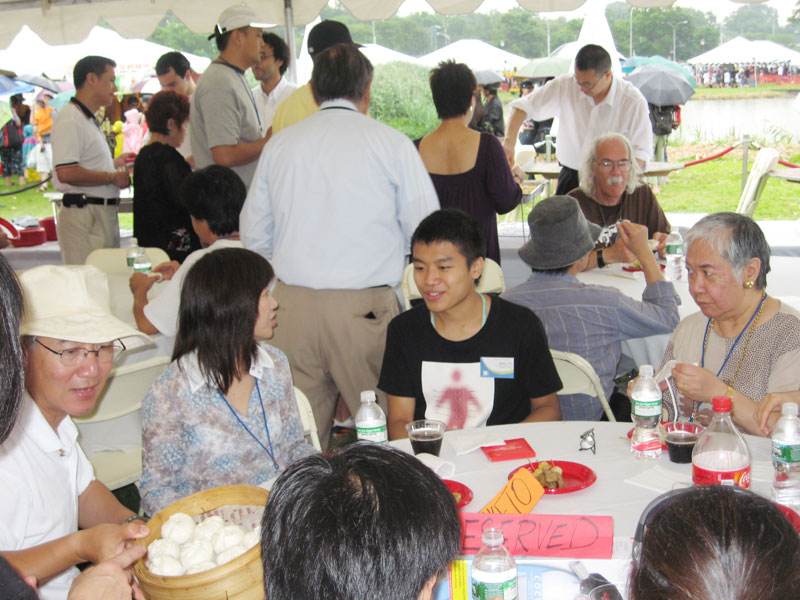 The Hong Kong dragon boat festival in NY