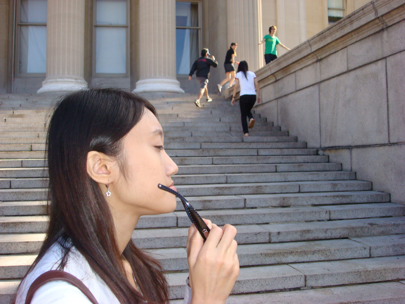 Columbia University and Saks Fifth Avenue