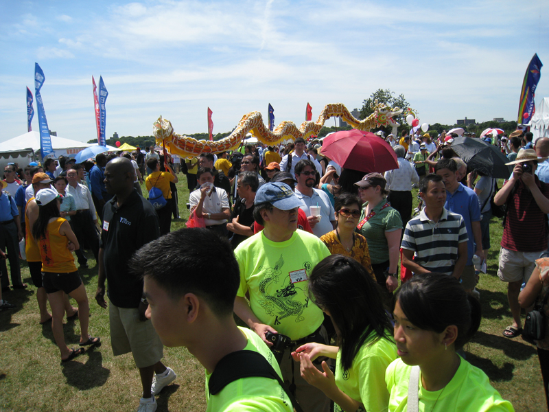 The Hong Kong Dragon Boat Festival in NY