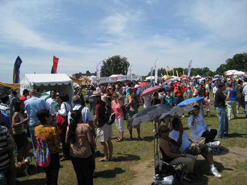 The Hong Kong Dragon Boat Festival in NY