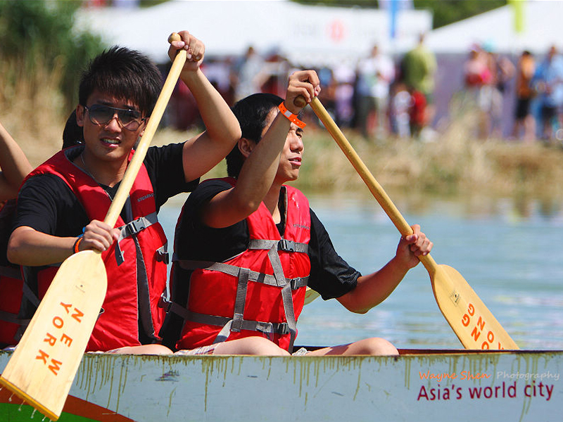 The Hong Kong Dragon Boat Festival in NY