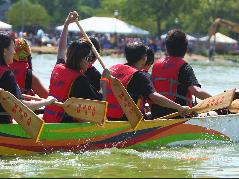 The Hong Kong Dragon Boat Festival in NY