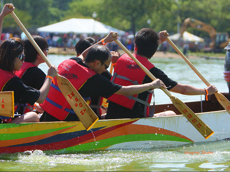 The Hong Kong Dragon Boat Festival in NY