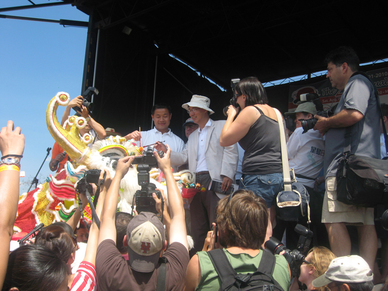 The Hong Kong Dragon Boat Festival in NY