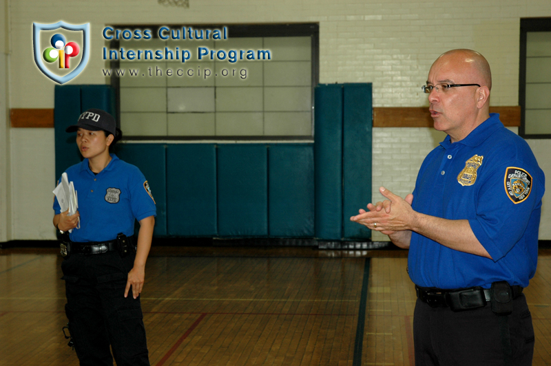 NYPD safety talk