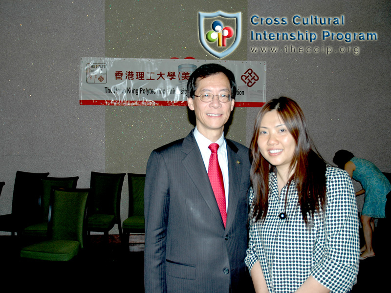 Meet up with HK PolyU president 