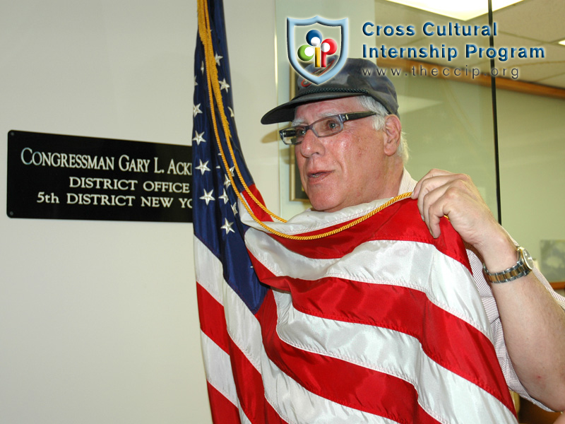 Congressman Ackerman, Attends Mets Games