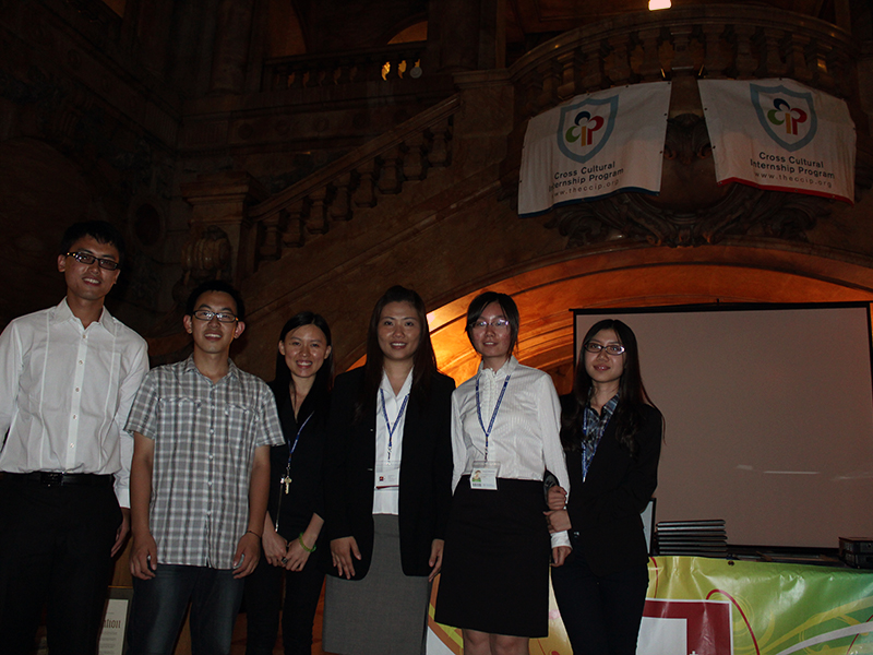 Aug 16th 2011 the "Cross-Cultural Internship Day"