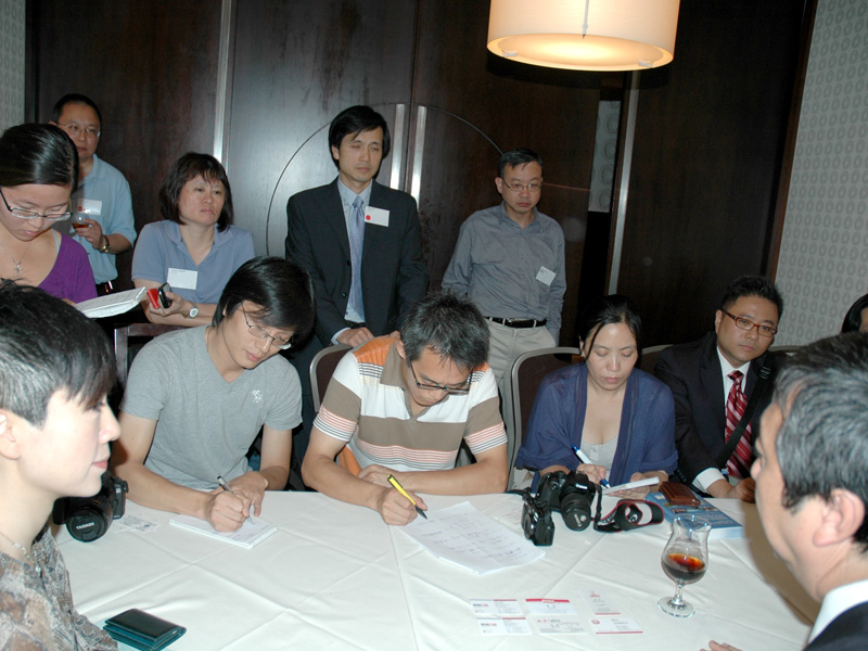 Vice-Chancellor Joseph Sung and CUHK delegation