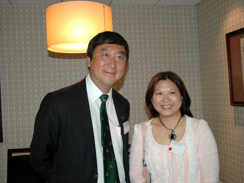 Vice-Chancellor Joseph Sung and CUHK delegation