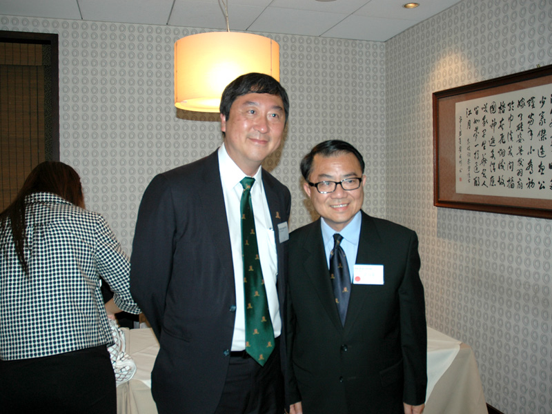 Vice-Chancellor Joseph Sung and CUHK delegation