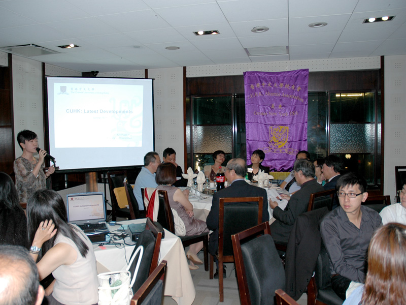 Vice-Chancellor Joseph Sung and CUHK delegation