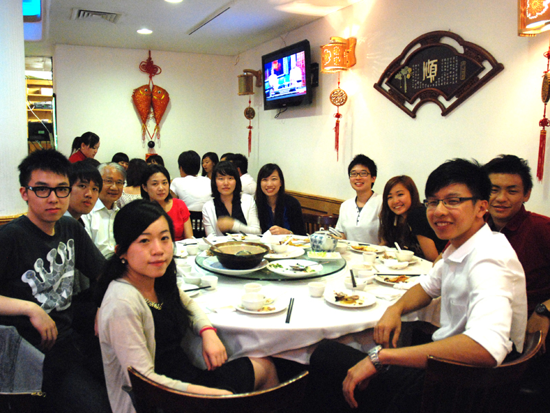 Dinner with Herman Chan, CEDARS, HKU