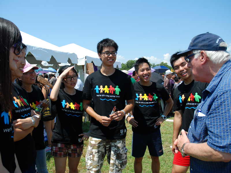 The Hong Kong Dragon Boat Festival in NY