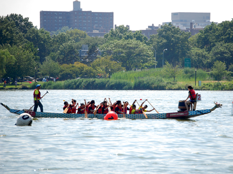 The Hong Kong Dragon Boat Festival in NY