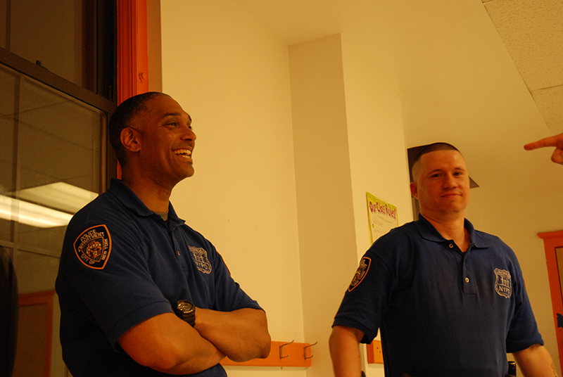 NYPD safety talk