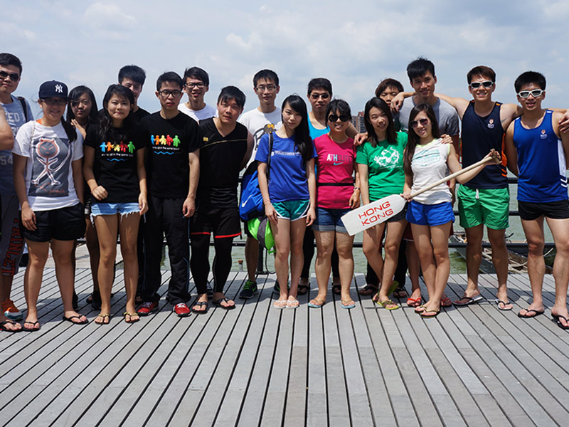 The Hong Kong Dragon Boat Festival in NY (Practice)