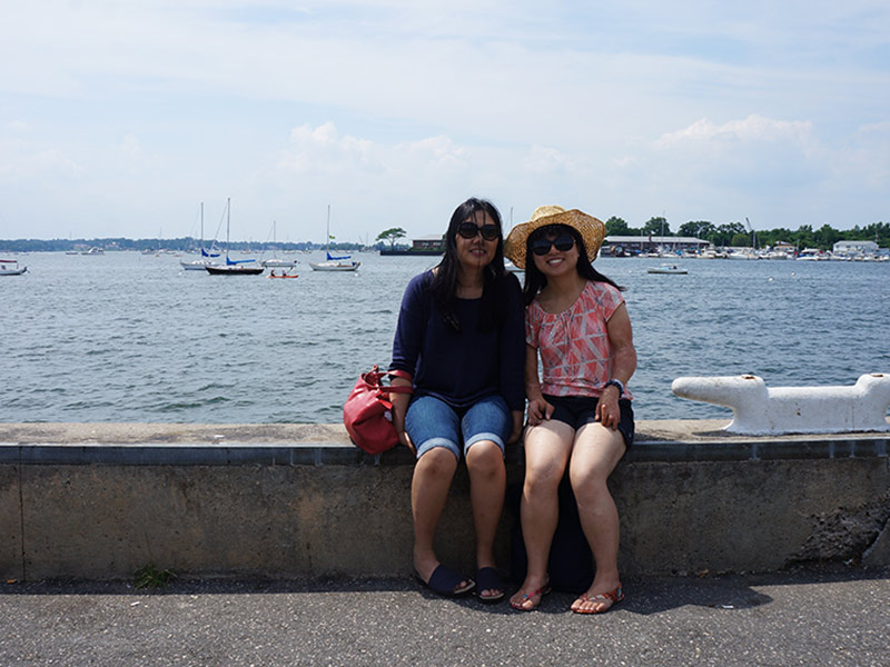 The Hong Kong Dragon Boat Festival in NY (Practice)