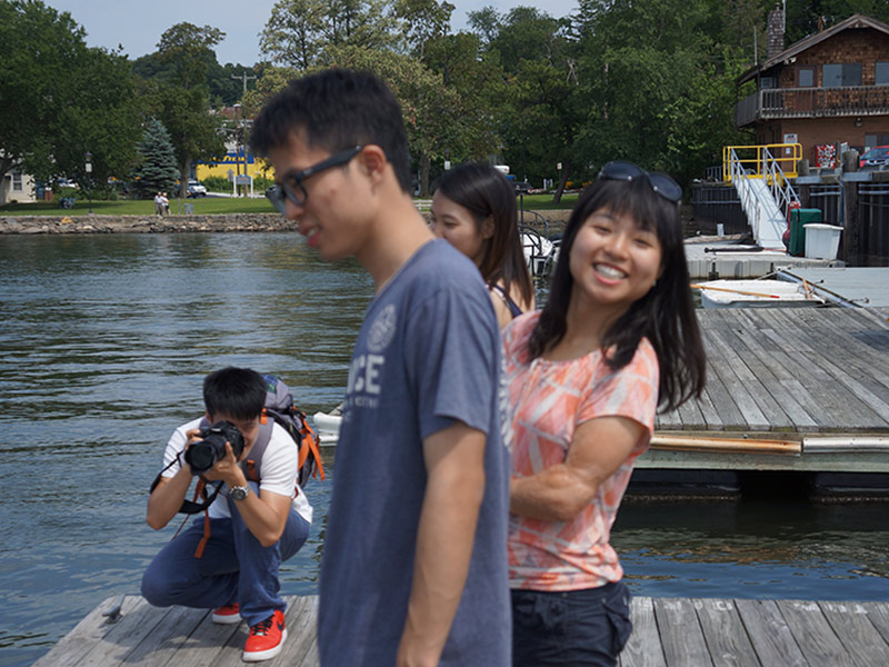 The Hong Kong Dragon Boat Festival in NY (Practice)