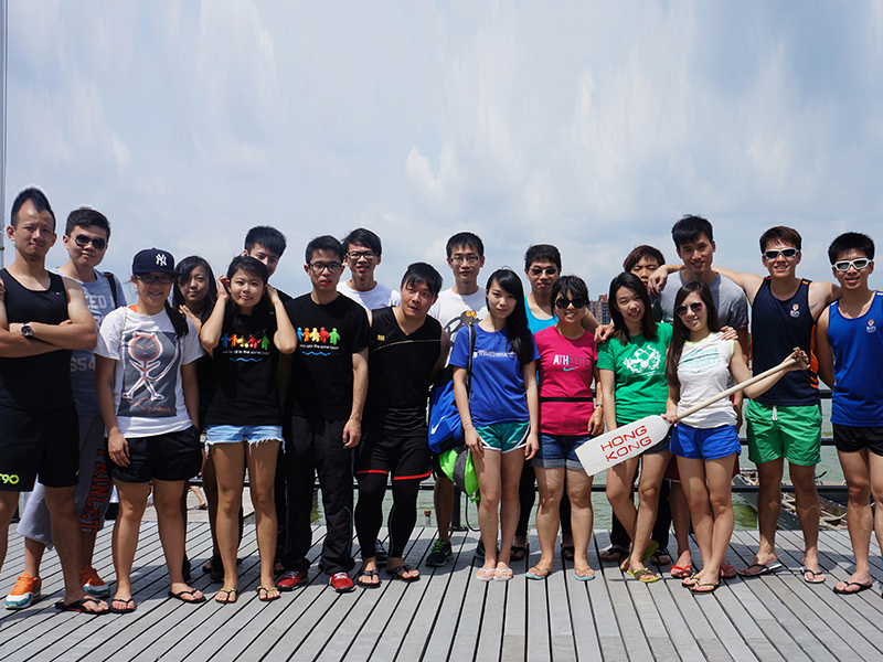 The Hong Kong Dragon Boat Festival in NY (Practice)