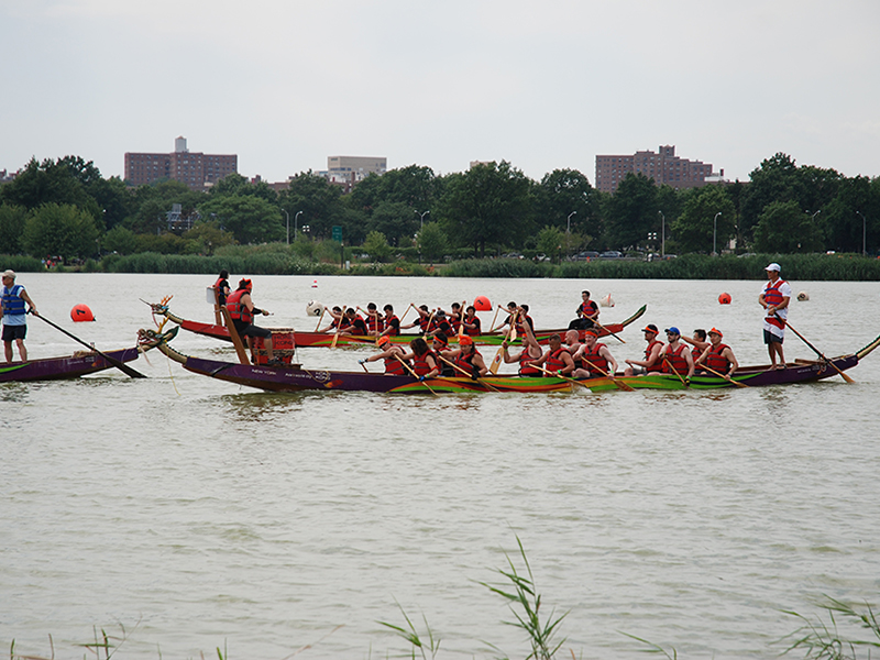 The Hong Kong Dragon Boat Festival in NY