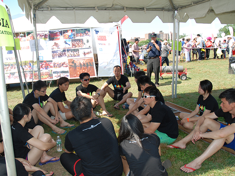 The Hong Kong Dragon Boat Festival in NY