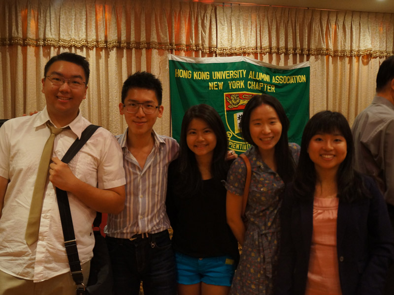 Dinner with prominent HKU alumni members