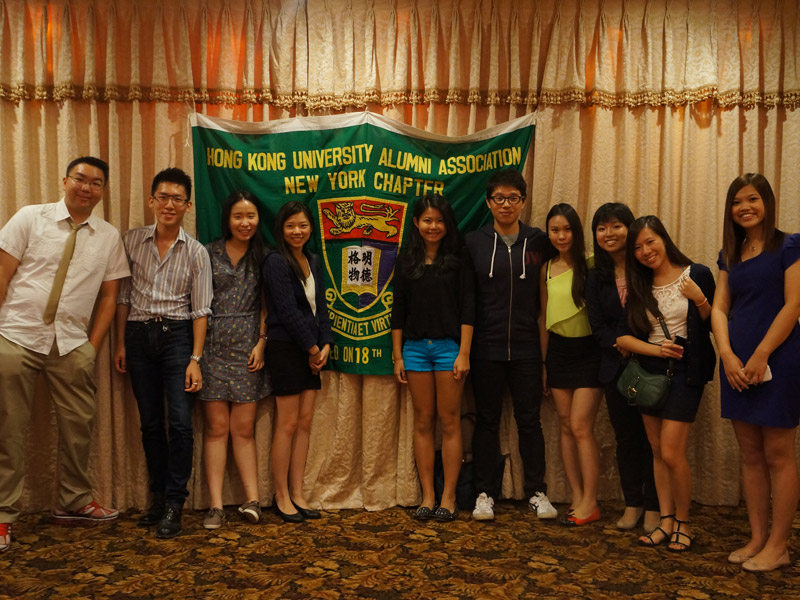 Dinner with prominent HKU alumni members