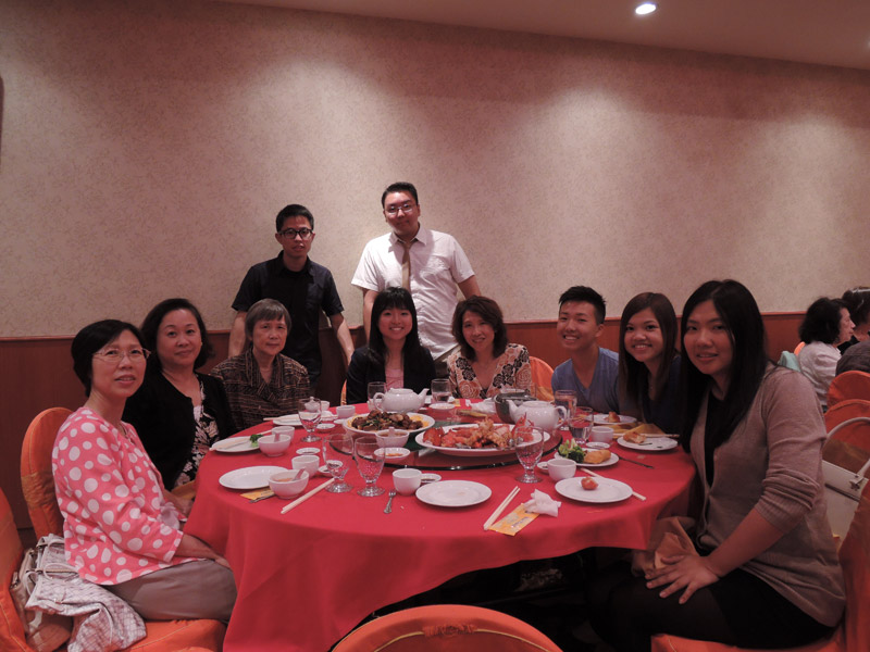 Dinner with prominent HKU alumni members