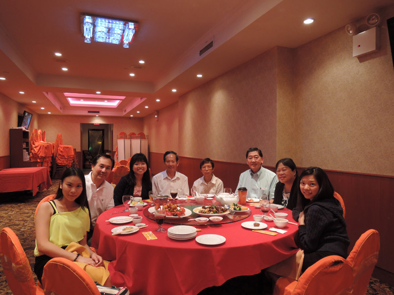 Dinner with prominent HKU alumni members