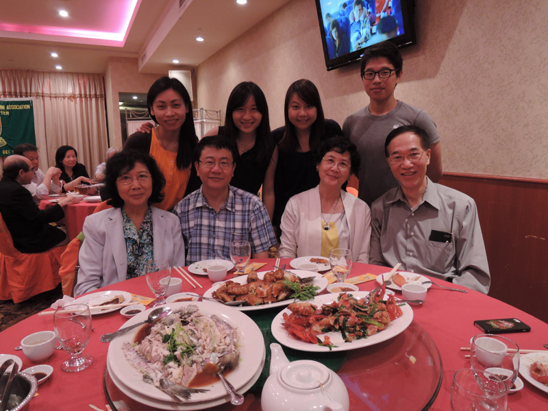 Dinner with prominent HKU alumni members