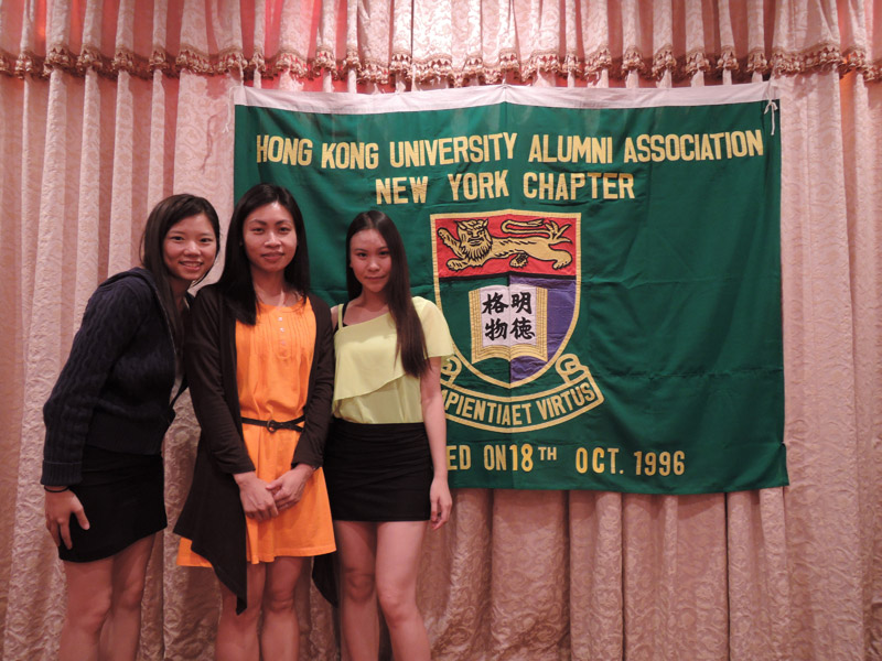 Dinner with prominent HKU alumni members