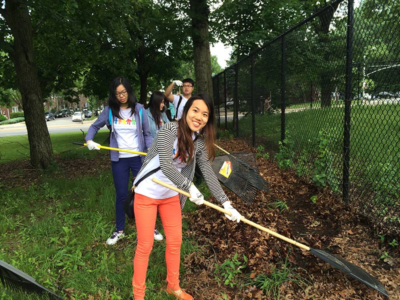 Volunteering at Cunningham Park (Session A)