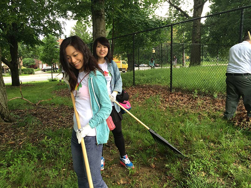 Volunteering at Cunningham Park (Session A)