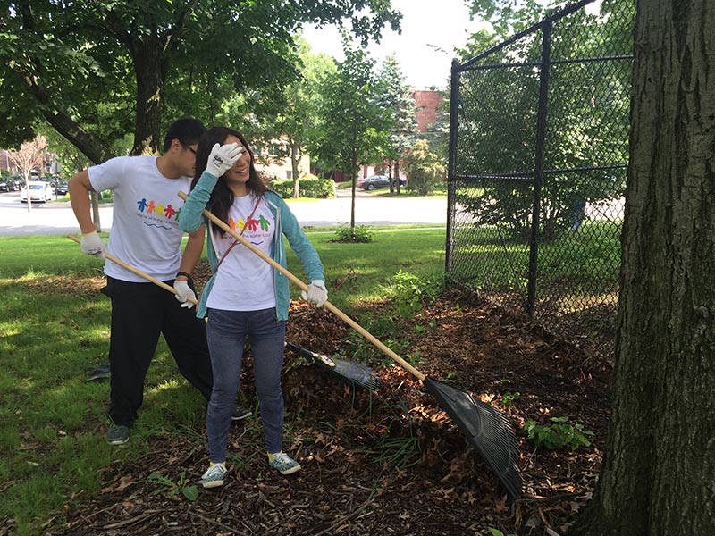 Volunteering at Cunningham Park (Session A)