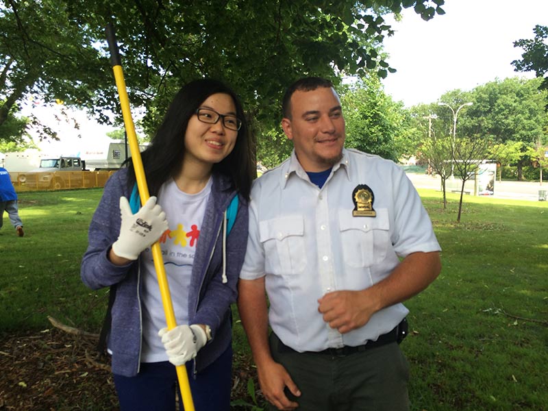 Volunteering at Cunningham Park (Session A)