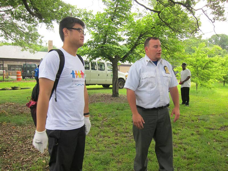 Volunteering at Cunningham Park (Session A)