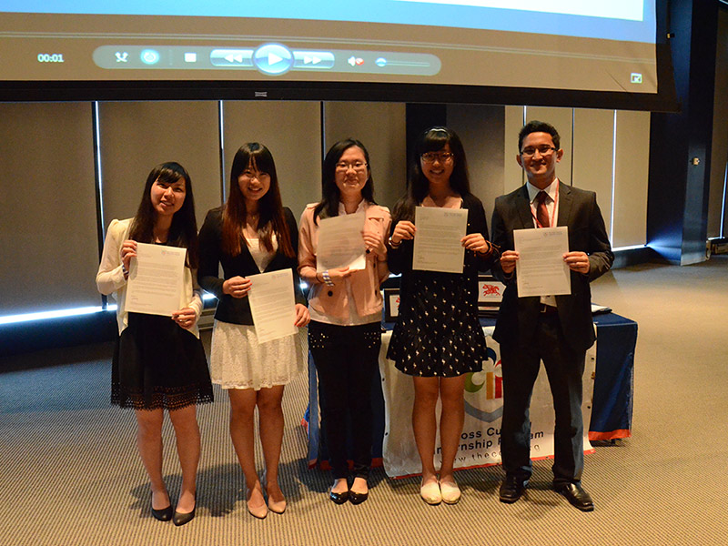 CCIP (J-1 Intern) recognition ceremony