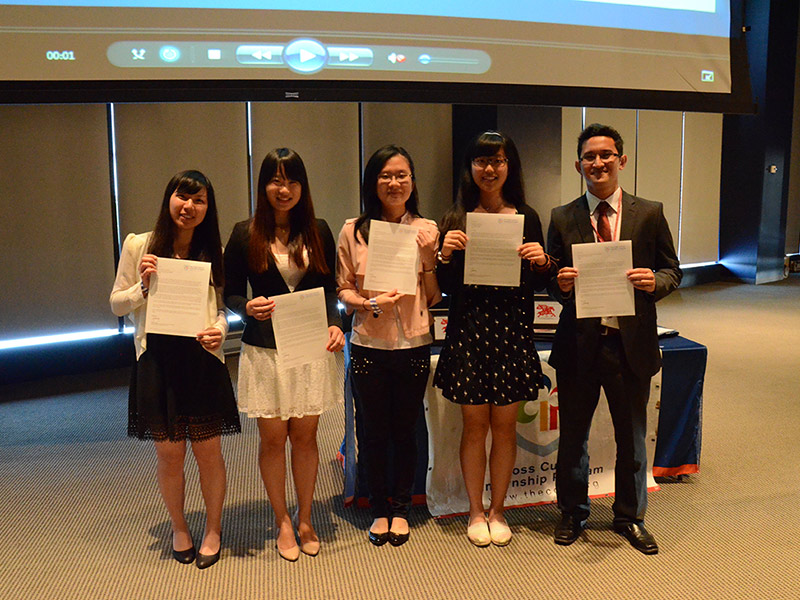 CCIP (J-1 Intern) recognition ceremony