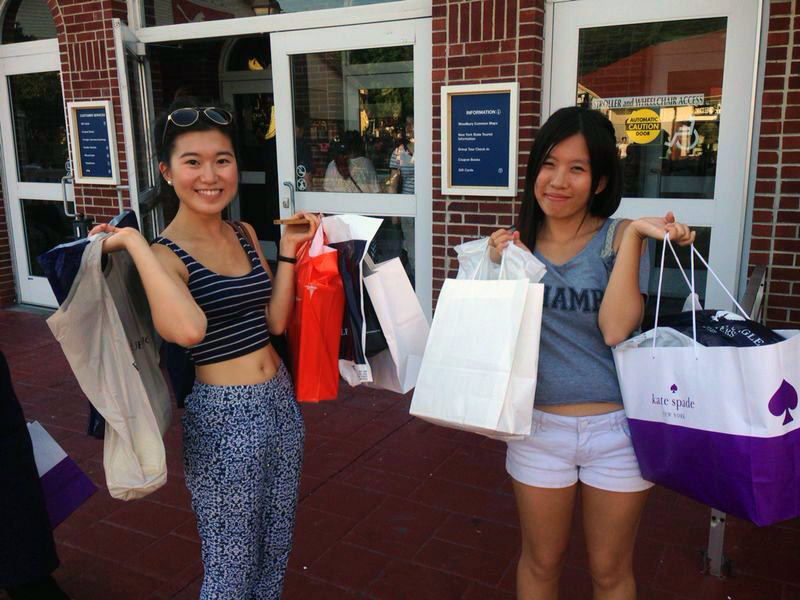 Shopping spree at Woodbury (Session C)