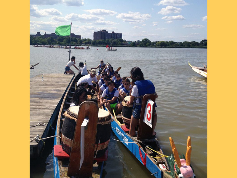 The Hong Kong Dragon Boat Festival in NY