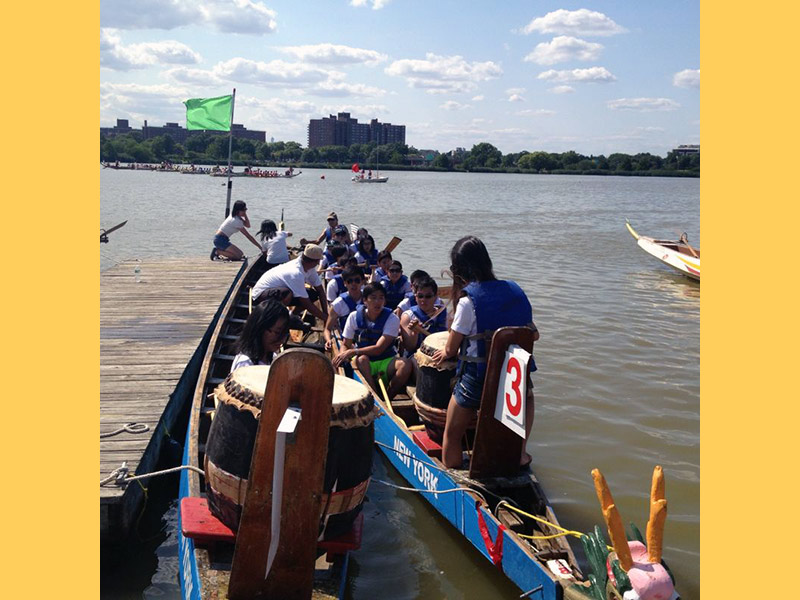 The Hong Kong Dragon Boat Festival in NY