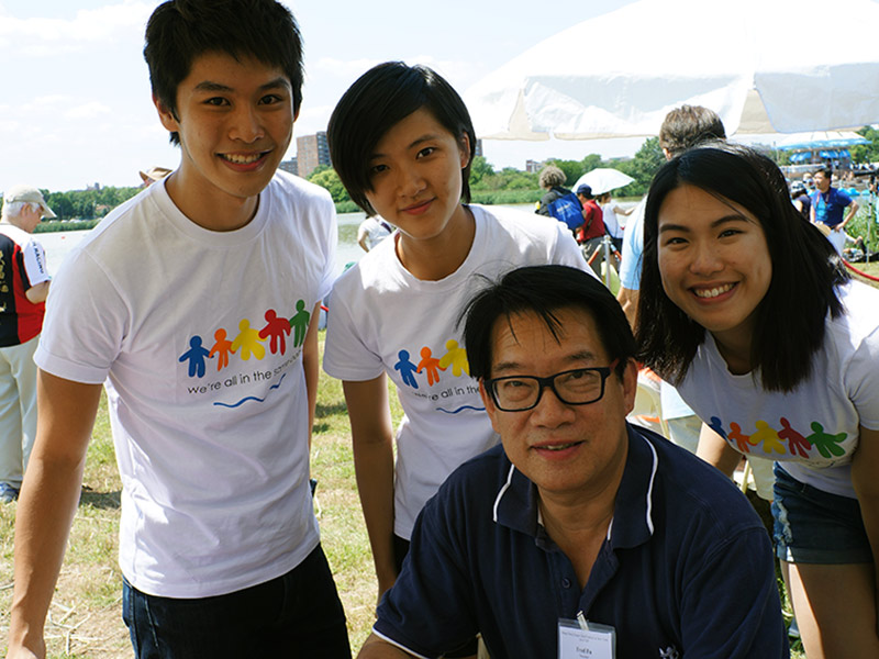 The Hong Kong Dragon Boat Festival in NY