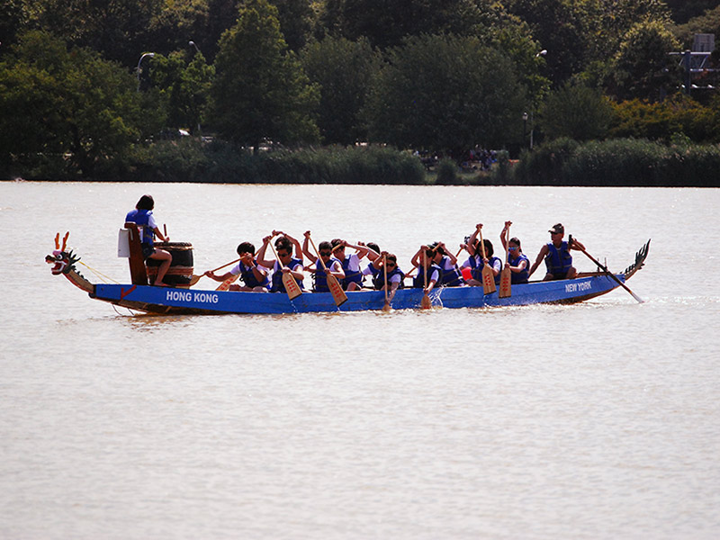 The Hong Kong Dragon Boat Festival in NY