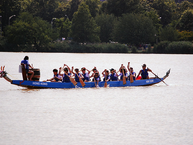 The Hong Kong Dragon Boat Festival in NY