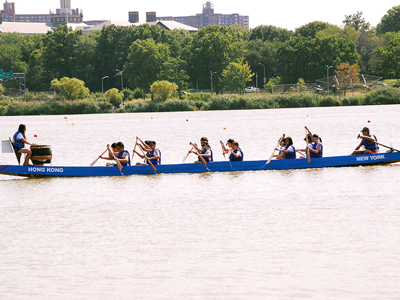 The Hong Kong Dragon Boat Festival in NY