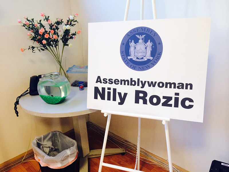 District Office of NYS Assembly Member Nily Rozic