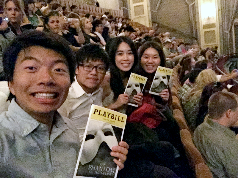 Broadway show (The Phantom of the Opera)